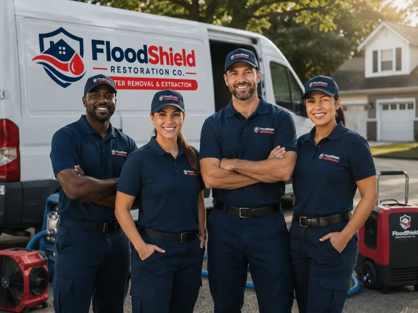 Flood Damage Restoration company in Blairs, VA